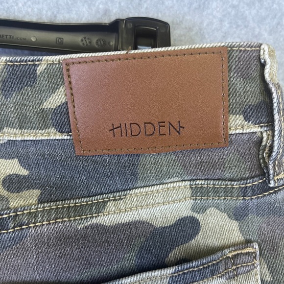 Hidden Los Angeles Mini Skirt Women's Large Camo Utility Pockets Casual Trendy - Picture 7 of 11